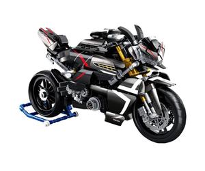 JUCYJULY Kit de Bloc de Construction Moto pour Suzuki B-King, 1056 Pièces MOC Jeux de Construction Brique Moto Modèle, Maquette de Technic Techniques pour Adultes Cadeau Jouet (672007)