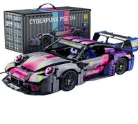 JUCYJULY Technique Voiture de Sport Blocs de Construction, 1168 Pièces Kit de Construction Maquette de Voiture Course Jouet, MOC Racing Supercar Cadeau pour Enfants Adultes (66611)