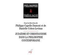 Judaïsme Et Christianisme Dans La Philosophie Contemporaine