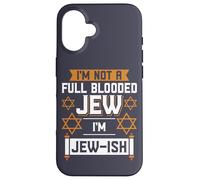 Judaïsme, Je ne suis Pas Un juif de Sang Complet, Je suis juif Fier juif Coque pour iPhone 16