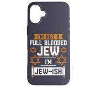 Judaïsme, Je ne suis Pas Un juif de Sang Complet, Je suis juif Fier juif Coque pour iPhone 16 Plus