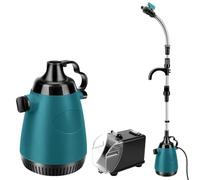 JUDANNA Pompe submersible sans fil pour réservoir d'eau sale Makita 18 V, 300 W, débit 5000 l/h, hauteur de refoulement 8 m (sans piles), bleu