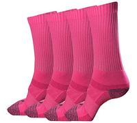 juDanzy J-Socks Lot de 2 Paires de Chaussettes de Sport Pour Homme de Qualité supérieure Pour Football, Basket-ball et Lacrosse, rose vif, (39-42)