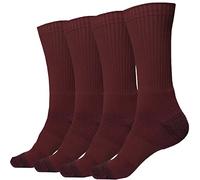 juDanzy J-Socks Lot de 2 Paires de Chaussettes de Sport Pour Homme de Qualité supérieure Pour Football, Basket-ball et Lacrosse, bordeaux, (43-46)