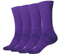 juDanzy J-Socks Lot de 2 Paires de Chaussettes de Sport Pour Homme de Qualité supérieure Pour Football, Basket-ball et Lacrosse, violet, (39-42)