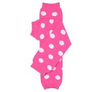 juDanzy jambières à pois pour bébés et tout-petits garçons et filles (nouveau-né (jusqu'à 12 livres), pois rose vif)