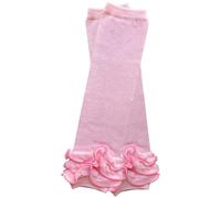 juDanzy jambières à volants pour bébé ou petite fille (nouveau-né (jusqu'à 12 livres), rose céleste)