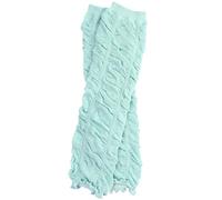 juDanzy Jambières de bébé rouchées de différentes couleurs pour filles, tout-petit, enfant (Taille unique (12 livres à 10 ans), Aqua)