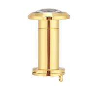 Judas à 200 degrés, diamètre de tuyau 5/8 pouces, Bronze rouge, visionneuse porte, or brossé, Chrome, grand Angle vision, for la maison, 2 pièces(Gold)