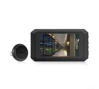 Judas de porte 1080p écran couleur 3,97 pouces sans fil vidéo sonnette caméra vidéo détecteur de mouvement PIR judas audio bidirectionnel