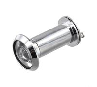 Judas de porte à 180 degrés avec grand angle de vision et coque arrière d'intimité, construction en alliage de zinc pour plus de résistance et de longévité sur une épaisseur de porte de 42 à 60 mm