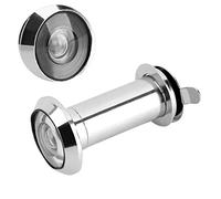 Judas de Porte à Grand Angle de 220 Degrés, sécurité du Judas de Spectateur avec Regard de Porte à Angle de Vue de Couverture pour la Maison et L'hôtel avec couvercle de confidentialité