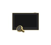 Judas de porte connecte HP2 dore