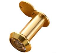 Judas de porte en laiton avec capuchon arrière anti-poussière et mécanisme à filetage fin pour une meilleure intimité (14 mm 35-60 mm)