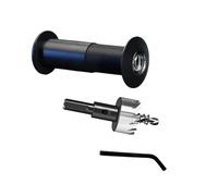 Judas de porte en laiton avec foret de 16 mm et cache-trous pour porte d'entrée de 3,5 cm à 5,3 cm Lentille Optique Haute Définition, avec Cache d'Intimité - Sécurité et Confidentialité Accrues