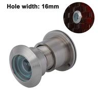 Judas de porte grand angle en laiton massif, lentille HD offrant un angle de vision de 220°, perçage facile Ø 16/28 mm YYV