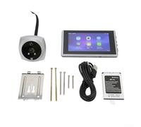 Judas de porte numérique 4,5" 1080P 2MP 160° Caméra judas HD Vision nocturne Détection de mouvement Smart Video Sonnette électronique