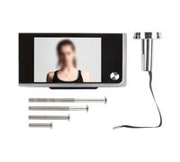 Judas de porte numérique, 8,9 cm 720HD caméra sonnette moniteur antivol intelligent, œil de chat électronique intelligent pour la sécurité à la maison