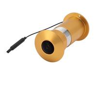 Judas de Porte pour Porte D'entrée, Judas de Porte à 170 ° avec WiFi Double Bande, Caméra de Vision de Porte 1080P pour Appartement, Maison, Bureau, Hôtel, (Doré)