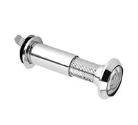 Judas de Porte pour Portes Judas de Porte 14 Mm en Alliage de Zinc argenté 220 Degrés de Large Visionneuse de Porte avec Couverture de confidentialité Robuste