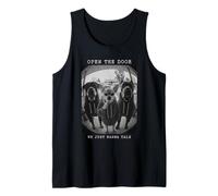 Judas drôle pour Chiens Open The Door We Just Wanna Talk Débardeur