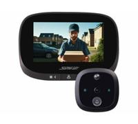 Judas numérique avec caméra de surveillance et sonnette Somikon