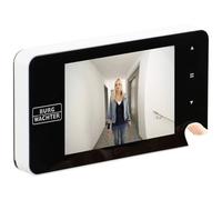 Judas numérique avec écran TFT Burg Wächter Door eGuard DG 8200 W 37370 10.16