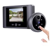 Judas Numérique Judas 2,8"" LCD avec MicroSD 32 Go, Détection de Mouvement