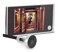 Judas Numérique,Tangxi Judas Camera,Judas de Porte Écran LCD 3.5 Pouces+Vue d'angle à 120 °+24 Heures de Surveillance,Caméra Oeil de Chat pour Sécurité à Domicile