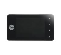 Judas numérique YALE DDV4500 Écran LCD 4 pouces Enregistreur Angle 105° Pour portes 38-110 mm Noir/argent