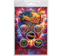 Judas Priest - Badge "Invincible Shield" pack de 5 - plastique, métal bouton RO13307 (taille unique) (Coloré)