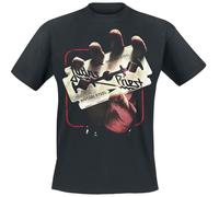 Judas Priest British Steel 50HMY Tour Homme T-Shirt Manches Courtes Noir XL
