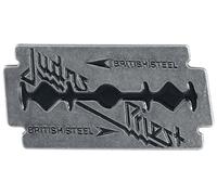 Judas Priest British Steel Indifférent Pin's couleur argent Alliage Zinc