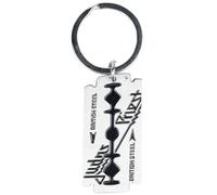 Judas Priest British Steel Indifférent Porte-clefs noir/argent Alliage Zinc