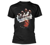 Rock Off Trade T-shirt Judas Priest British Steel manches courtes noir Taille L