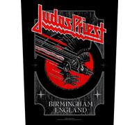 Judas Priest - Design d'album - Patch "Birmingham" RO13316 (Taille unique) (Noir/Rouge)