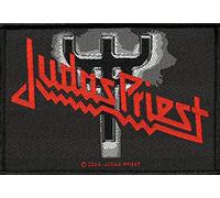 Judas Priest Écusson logo/Fork Patch tissé 10 x 7 cm