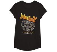 Judas Priest Invincible Shield Tour 2024 Madrid T-Shirt, Fille, Noir, L