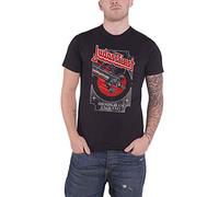 Judas Priest T-Shirt Silver And Red Vengeance Homme Noir - Taille M Noir