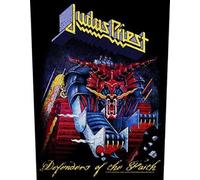 Judas Priest - Patch "Defenders Of The Faith" RO9471 (Taille unique) (Noir/Rouge/Bleu)