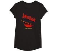 Judas Priest Point of Entry T-Shirt, Fille, Noir, L