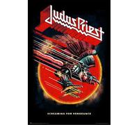 Judas Priest Screaming for Vengeance Poster musical Heavy Metal Hard Rock 61 x 91,5 cm