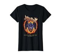 Judas Priest Shield of Pain Tour 2025 Ferrara T-Shirt, Femme, Noir, L