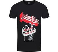 Judas Priest T-Shirt Breaking The Law Homme Noir - Taille M Noir G