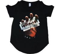Judas Priest - T-shirt "British Steel" pour femme RO6142 (S) (Noir)