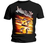 Judas Priest - T-Shirt # L Black Unisex # Firepower [Import]