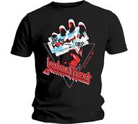 Judas Priest - T-Shirt # XXL Black Unisex # British Steel Hand Triangle [Import]