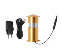 Judas WiFi, Trou d'oeil de Porte de Caméra HD 1080P, Visionneuse de Porte de Caméra de Contrôle APP avec Conversation Bidirectionnelle, Détection de Mouvement, Caméra Judas WiFi