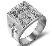 Jude Jewelers Acier Inoxydable NA Zircone cubique