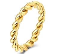 Jude Jewelers Alliance en acier inoxydable tressé de 3 mm de largeur, Métal, Zircone cubique